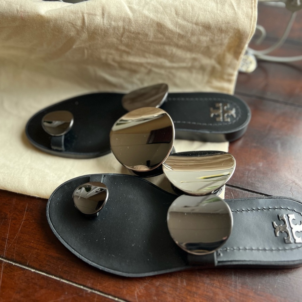 Tory Burch black sandals